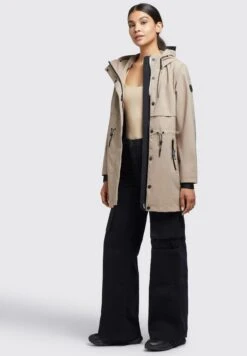 Khujo Zoni - Parka - Beige -Khujo Winkel fa89750ff0ff4f789f23b5bd968798e2
