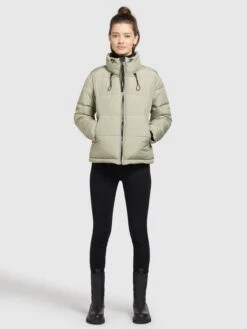Khujo Winterjassen Winterjas Tuba Dames Lichtgroen -Khujo Winkel fcf375b84a8078f5a33c38e539314fc5