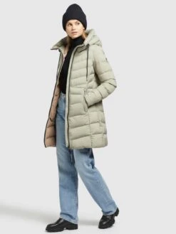 Khujo Korte Mantels Wintermantel Tuhani Dames Pastelgroen -Khujo Winkel fda1ebd149d26e89e1ebbabe473153ea