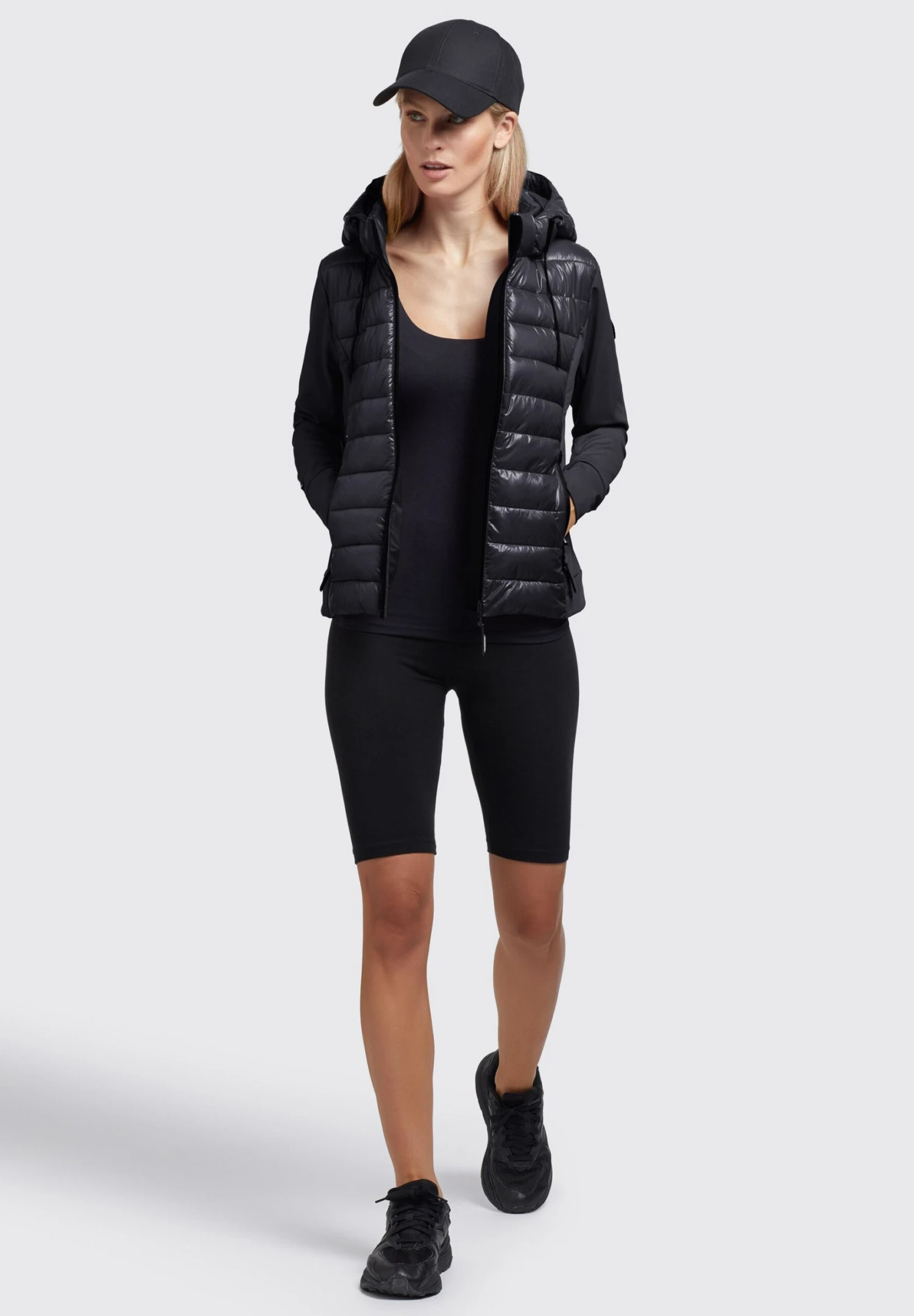 Khujo Ghita Shiny - Jas - Schwarz 4 Khujo Ghita Shiny - Jas - Schwarz - Afbeelding 2