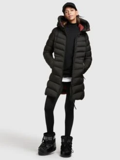 Khujo Korte Mantels Wintermantel Tuhani Dames Zwart -Khujo Winkel fe83269a988f3b179803e783e91b4be4